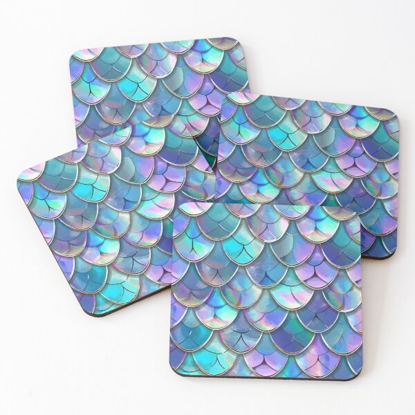 Item preview, Mermaid Scales Purple Sea designed and sold by Lichtisign.