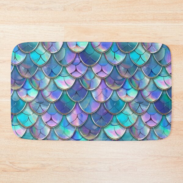 Item preview, Mermaid Scales Purple Sea designed and sold by Lichtisign.