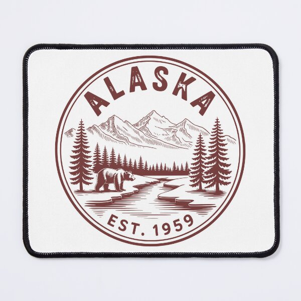 Item preview, Alaska Est. 1959 designed and sold by HappyCraftyPeachPixl.
