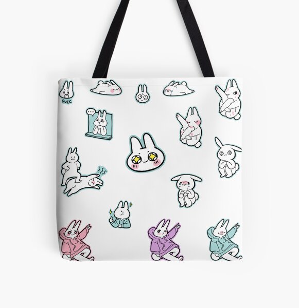 Artikel-Vorschau von Chill Buns Sticker, designt und verkauft von strawbunnylychee.