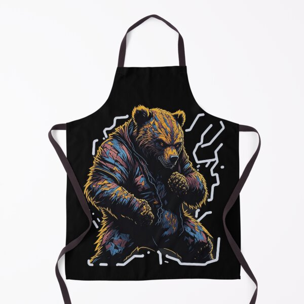 Item preview, Stylized Martial Arts Bear designed and sold by Ursus Ink.