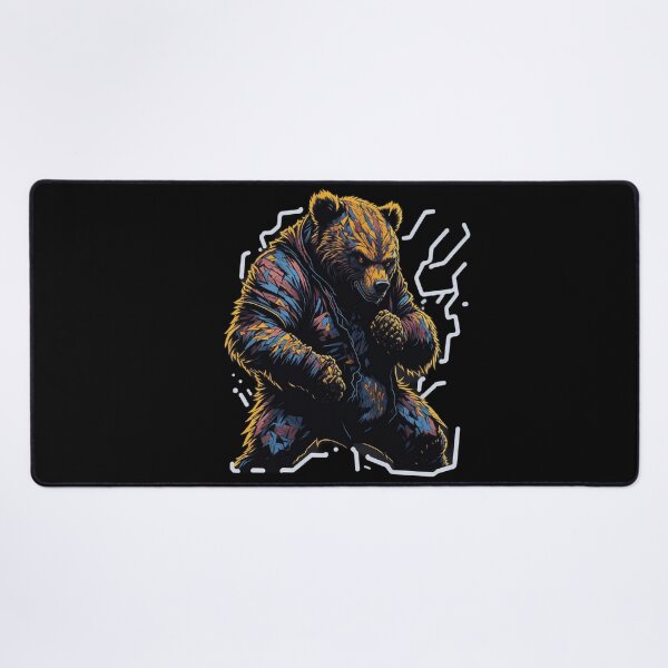 Item preview, Stylized Martial Arts Bear designed and sold by Ursus Ink.