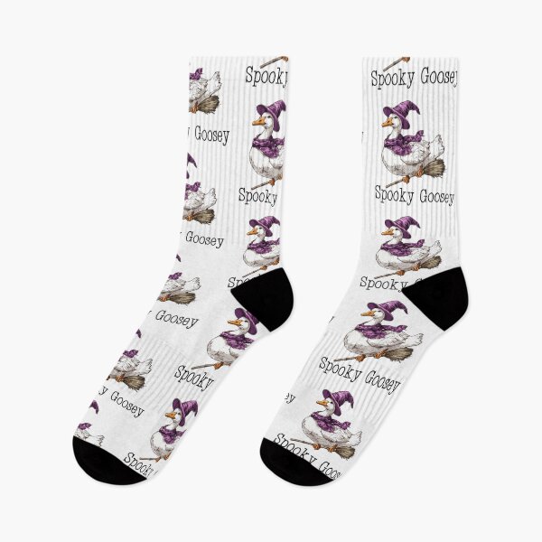 Item preview, Spooky Goosey Halloween Goose designed and sold by ColorFlowArt.