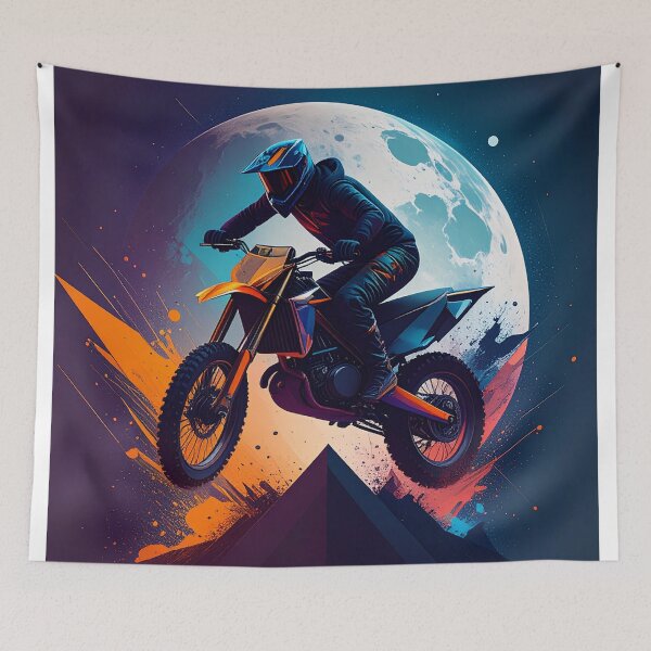 Item preview, Riding to the Moon designed and sold by CreativeMomma5.