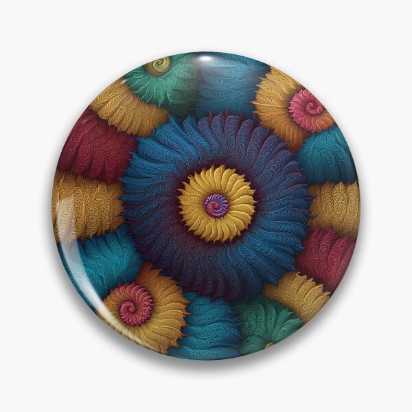 Item preview, Vibrant Chromatic Spiral Mosaic designed and sold by Line Designs By Duck.
