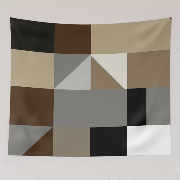 Item preview, Modern Earthy Grid 4 designed and sold by HebaRK Studio.