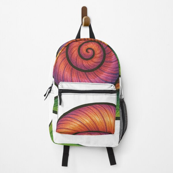 Item preview, Colorful Sea Snail Shell Illustration – Ocean Gastropod Art designed and sold by Vendeloc.