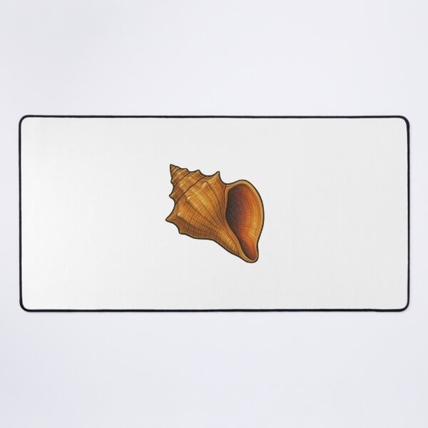 Item preview, Conch Shell Drawing – Tropical Spiral Shell Ocean Design designed and sold by Vendeloc.