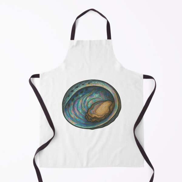 Item preview, Abalone Shell Art – Iridescent Sea Shell Illustration designed and sold by Vendeloc.