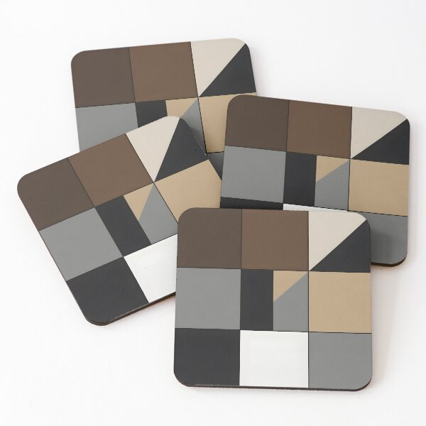 Item preview, Modern Earthy Grid 3 designed and sold by HebaRK Studio.