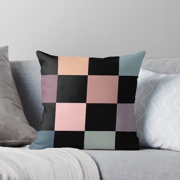 Item preview, Colorful Checkerboard cottagecore Halloween black designed and sold by Designsbyluzia.