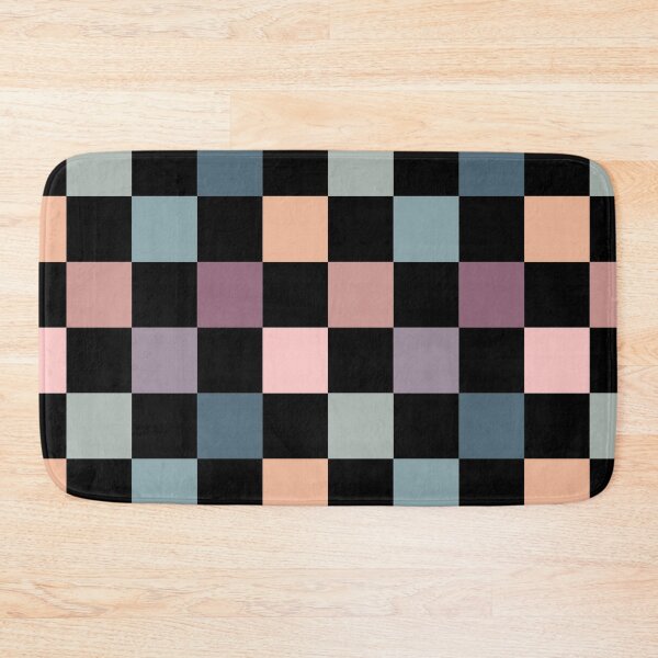 Item preview, Colorful Checkerboard cottagecore Halloween black designed and sold by Designsbyluzia.
