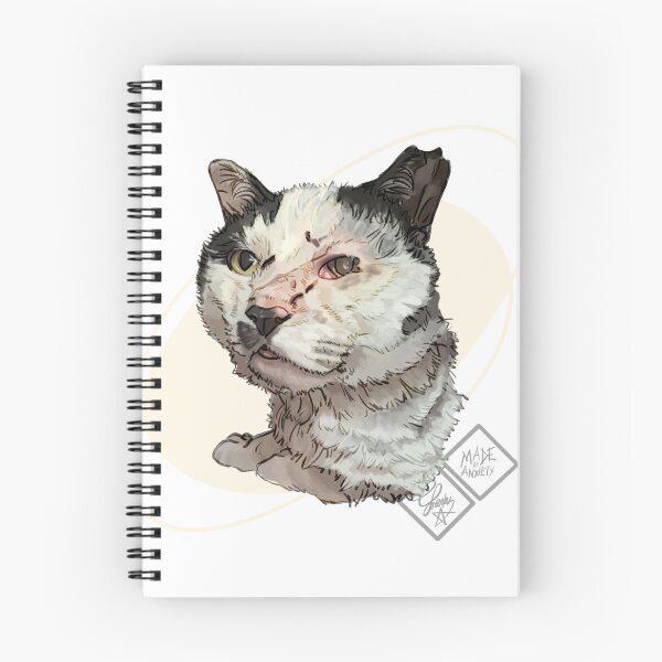 Item preview, Rescue story: Luke the limping cat ? Bitten, infected, and alone—now safe. Watch his journey to healing and hope designed and sold by Made-by-Anxiety.