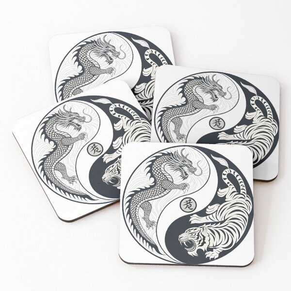 Item preview, Dragon and Tiger  designed and sold by Lucky 777.