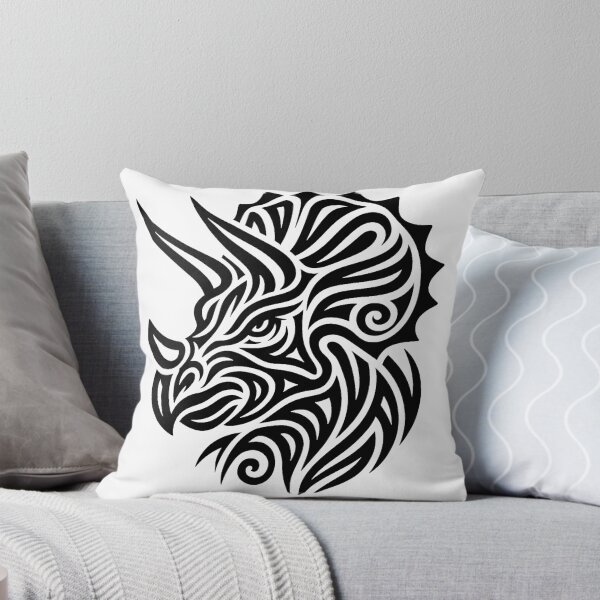 Item preview, Tribal triceratops  designed and sold by SpectrumShine.