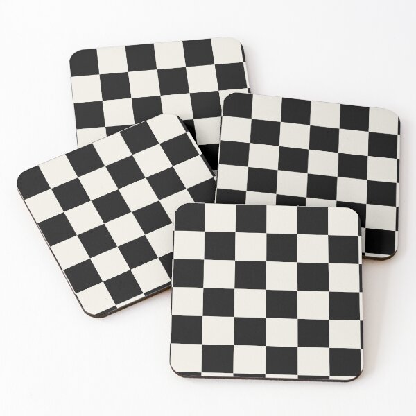 Item preview, Cottagecore halloween Checkerboard Black cream designed and sold by Designsbyluzia.