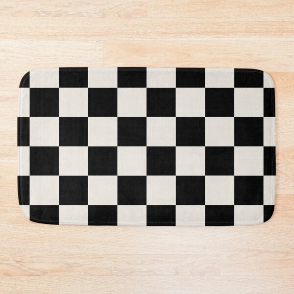 Item preview, Cottagecore halloween Checkerboard Black cream designed and sold by Designsbyluzia.