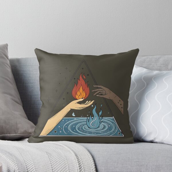 Item preview, Fire and water hands  designed and sold by Lucky 777.