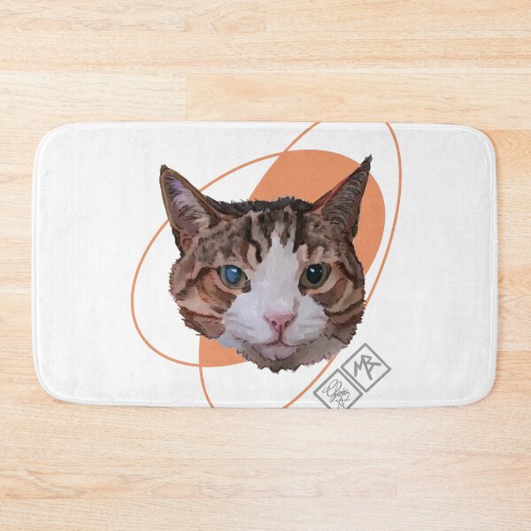 Item preview, Meet Geoff: the gentle cat almost put to sleep for being too calm. designed and sold by Made-by-Anxiety.