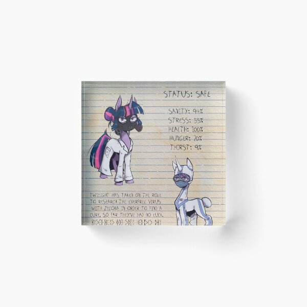 Item preview, MLP Infection AU - Twilight Sparkle designed and sold by TheUncannyMoon.