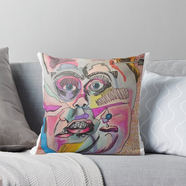 Item preview, Psychedelic self portrait 2 designed and sold by DoodleQueer.