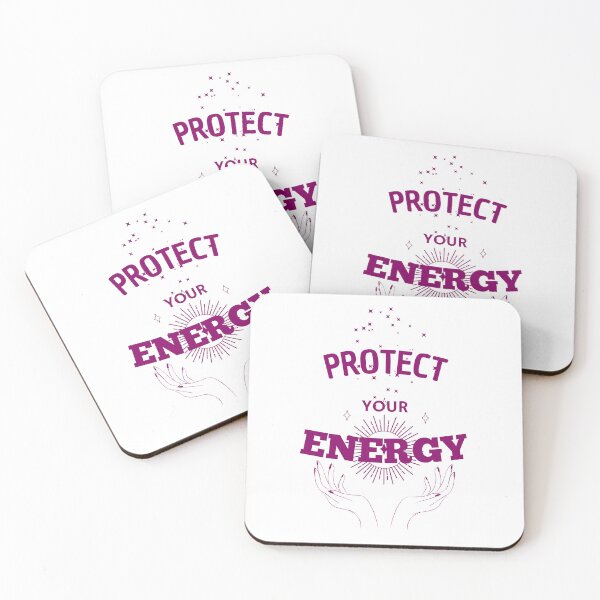 Item preview, Protect Your Energy – Mystical Design with Hands and Powerful Typography designed and sold by eresmotivacion.