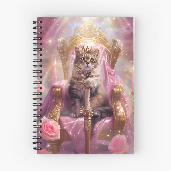 Item preview, Regal Cat Queen on Throne designed and sold by Starcrimedesign.