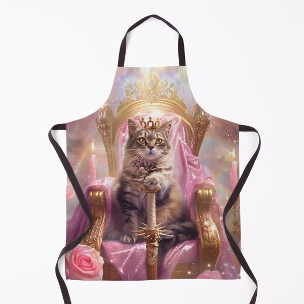 Item preview, Regal Cat Queen on Throne designed and sold by Starcrimedesign.