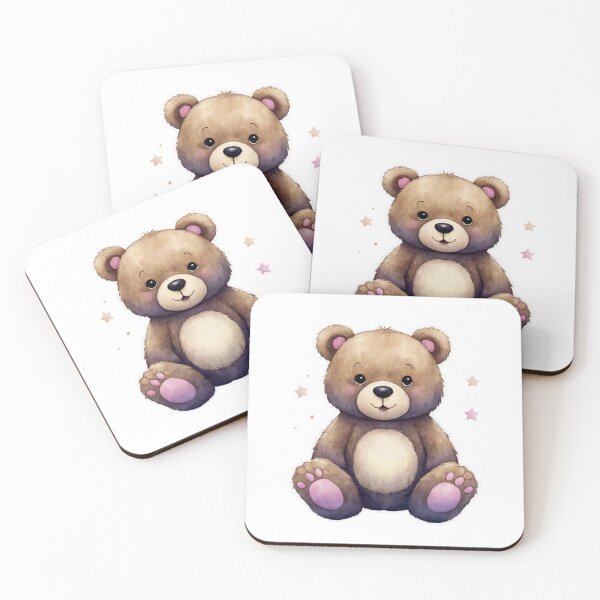 Item preview, Adorable Baby Bear – Cute Plush Friend designed and sold by Afraadil001.