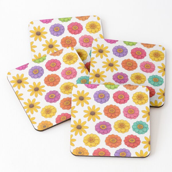 Item preview, Zinnia Sunshine Parade designed and sold by LyssasMindArt.