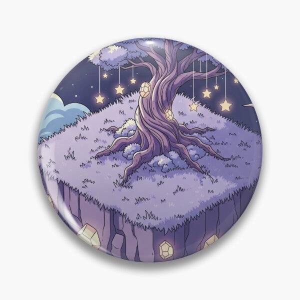 Item preview, Dream Island – Floating Night Realm with Stars, Crystals and Moon Magic designed and sold by InspireHaven.