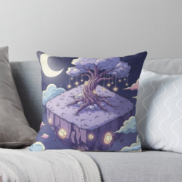 Item preview, Dream Island – Floating Night Realm with Stars, Crystals and Moon Magic designed and sold by InspireHaven.