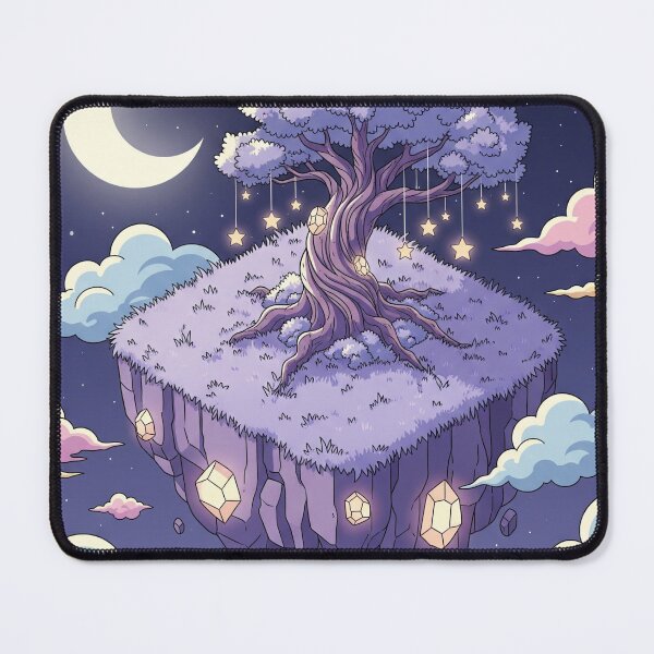Item preview, Dream Island – Floating Night Realm with Stars, Crystals and Moon Magic designed and sold by InspireHaven.