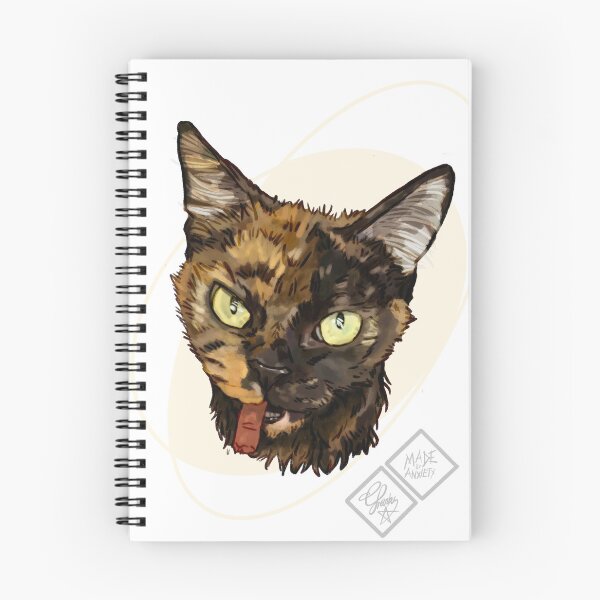 Item preview, Drawing Tilly the Rescue Cat – Let’s help her find a forever home! designed and sold by Made-by-Anxiety.