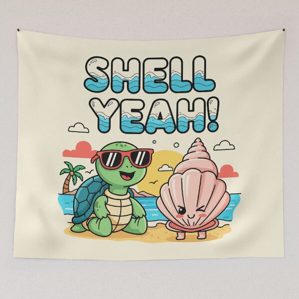 Item preview, Shell Yeah designed and sold by Amir Faysal.
