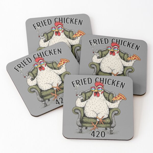 Item preview, Fried Chicken 420 designed and sold by Printed Mistakes.