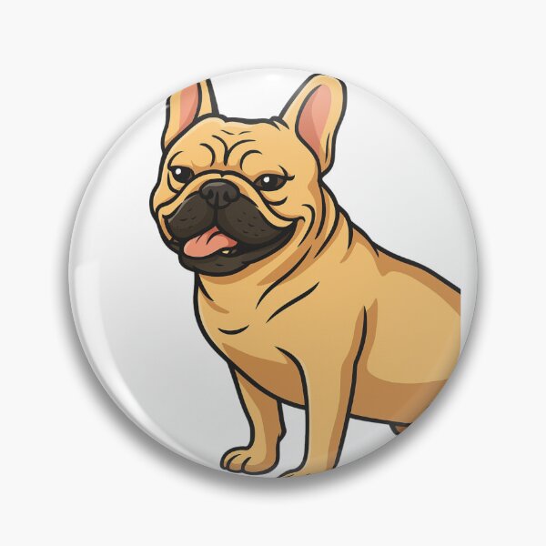 Item preview, Cartoon Frenchie designed and sold by FrenchieCreate.