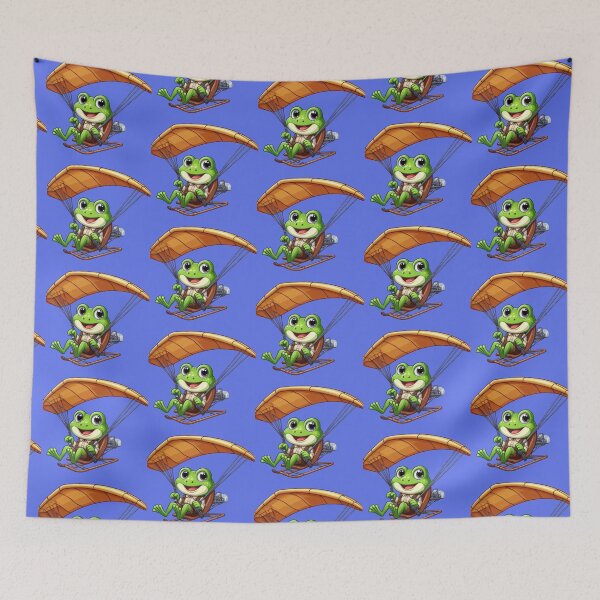 Item preview, Adventurous Frog Pilot: A High-Flying Adventure designed and sold by IraBum.