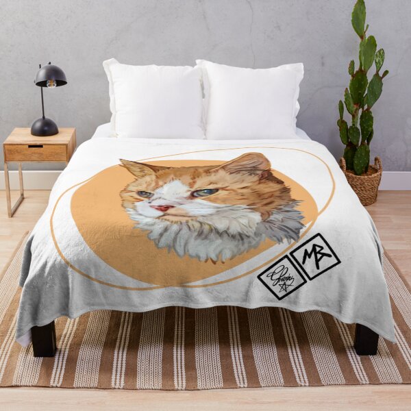 Item preview, From Street Fighter to Snuggle Bug! Meet Lovely Larry, the FIV+ cat who just wants head scratches & love! designed and sold by Made-by-Anxiety.