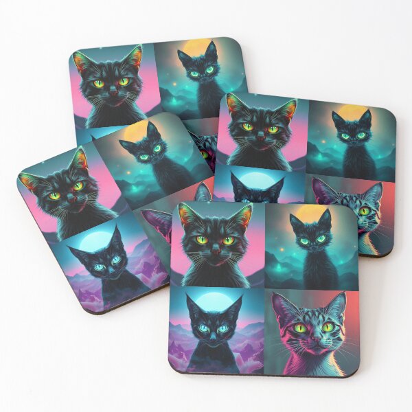 Item preview, The Four Cats designed and sold by AlienButterfly.