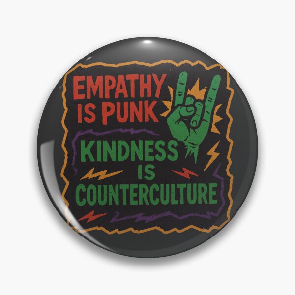 Item preview, Empathy Is Punk, Kindness Is Counterculture designed and sold by Stop Taking Nonsense.