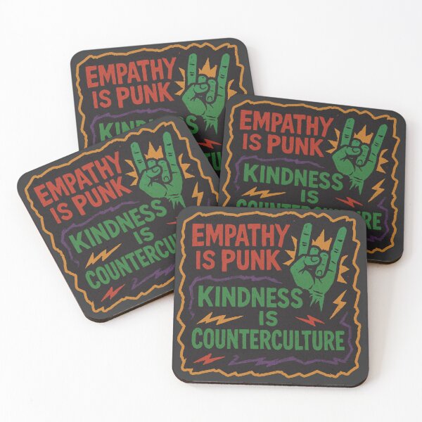 Item preview, Empathy Is Punk, Kindness Is Counterculture designed and sold by Stop Taking Nonsense.