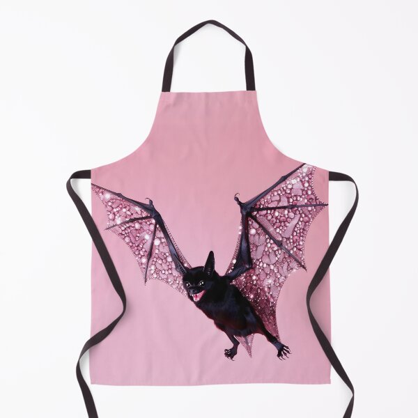 Item preview, Black Bat with Glittering Pink Wings designed and sold by Starcrimedesign.