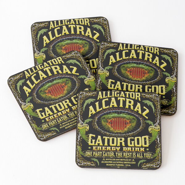 Item preview, Alligator Alcatraz "Gator Goo" Energy Drink designed and sold by BuzzDalways.