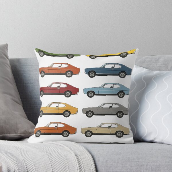 Item preview, Classic Ford Capri Mk1 – Retro Car Grid Poster designed and sold by opul.