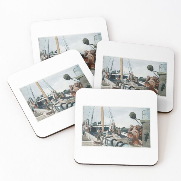 Item preview, Deck of beam trawler Edward Hopper designed and sold by TeeARTHY.