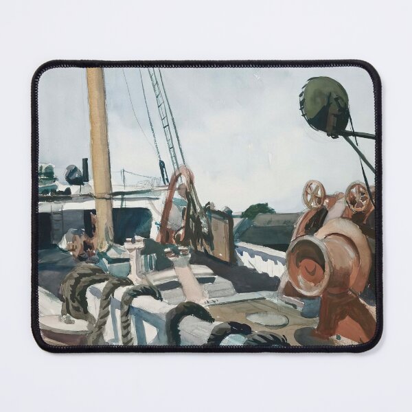 Item preview, Deck of beam trawler Edward Hopper designed and sold by TeeARTHY.