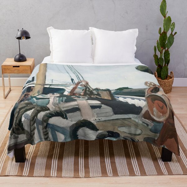 Item preview, Deck of beam trawler Edward Hopper designed and sold by TeeARTHY.