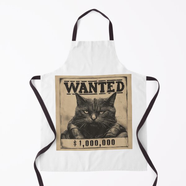 Item preview, Wanted Cat Poster | $1,000,000 Reward | Outlaw Feline Art designed and sold by MiraCatMiraCle.