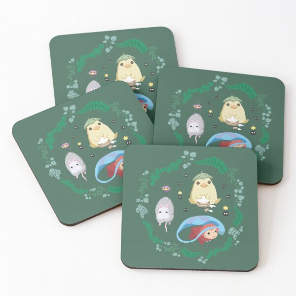 Item preview, Ponyo & Ghibli Friends – Cute Studio Ghibli Botanical Art designed and sold by damjink.